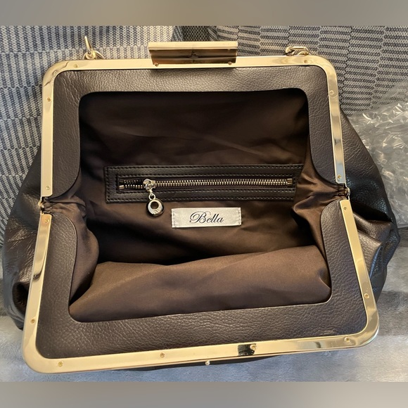 Chocolate brown purse - Picture 2 of 3